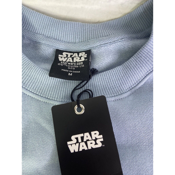 Star Wars Hoth Expeditions Wilflife Pullover Crew Sweatshirt Blue Mens Size M - Picture 4 of 12